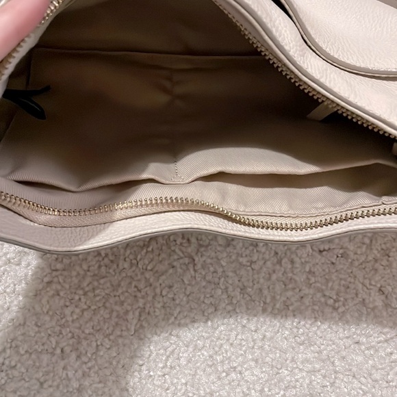 Nordstrom Nude/Beige Handle & Crossbody Purse ✨ - Picture 10 of 15